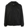 Chaqueta con capucha Off-White para hombre FW22 con estampado del logotipo clásico, versión estándar, negra