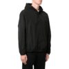 Chaqueta con capucha Off-White para hombre FW22 con estampado del logotipo clásico, versión estándar, negra
