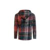 Chaqueta con capucha para hombre Fw20 a cuadros