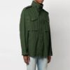 Chaqueta con capucha y cremallera con estampado de Arrows SS21, versión normal, verde