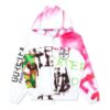 Chaqueta con capucha y estampado de grafitis de Goretex para hombre, multicolor