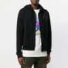 Chaqueta con capucha y logotipo decorado SS19