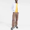 Chaqueta con cremallera de color liso Off-White para hombre FW21, color blanco