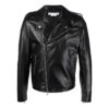 Chaqueta con cremallera y estampado de sarga Off-White para hombre FW22, color negro