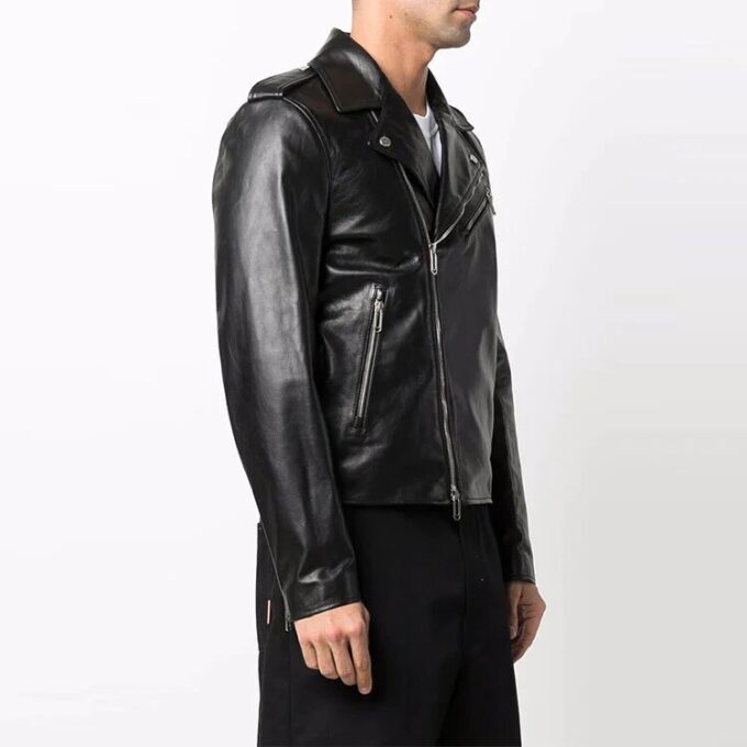 Chaqueta con cremallera y estampado de sarga Off-White para hombre FW22, color negro
