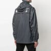 Chaqueta con cremallera y estampado del logotipo de la colección SS21, versión gris