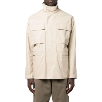 Chaqueta con estampado de Arrows de la colección primavera-verano 2022, color marrón