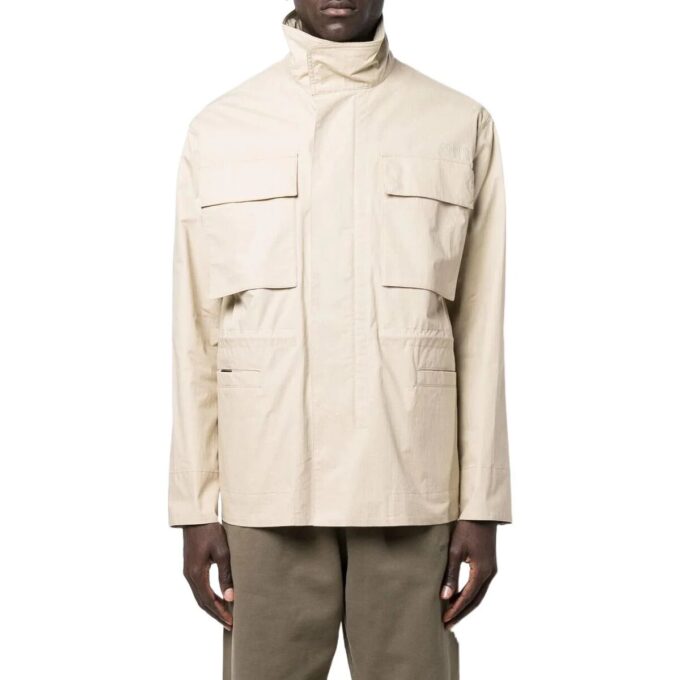 Chaqueta con estampado de Arrows de la colección primavera-verano 2022, color marrón