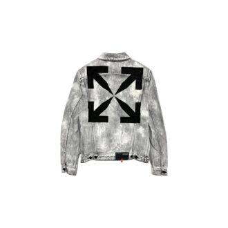 Chaqueta con estampado de Arrows SS20 para hombre, gris