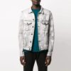 Chaqueta con estampado de Arrows SS20 para hombre, gris