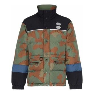 Chaqueta con estampado de camuflaje Camuflaje