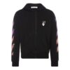 Chaqueta con estampado de flechas grandes FW21, versión en negro