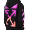 Chaqueta con estampado de flechas grandes FW21, versión en negro