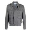 Chaqueta con logo y múltiples bolsillos de la colección primavera-verano 2021, color gris