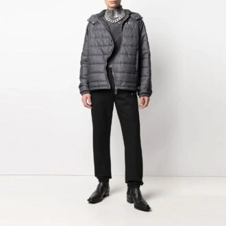 Chaqueta con logotipo desmontable SS21, color negro