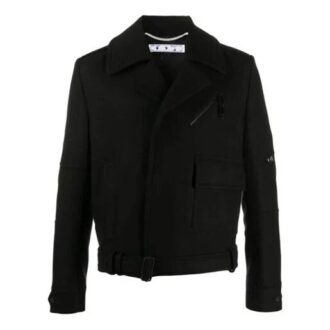 Chaqueta con logotipo grande «Negro»