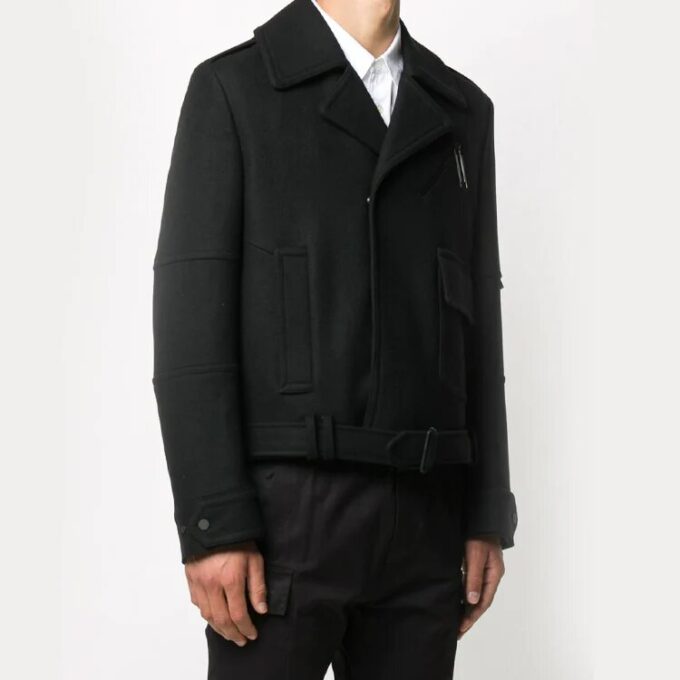 Chaqueta con logotipo grande «Negro»