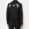 Chaqueta con logotipo grande «Negro»