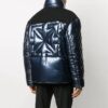 Chaqueta con logotipo Off-White para hombre, azul