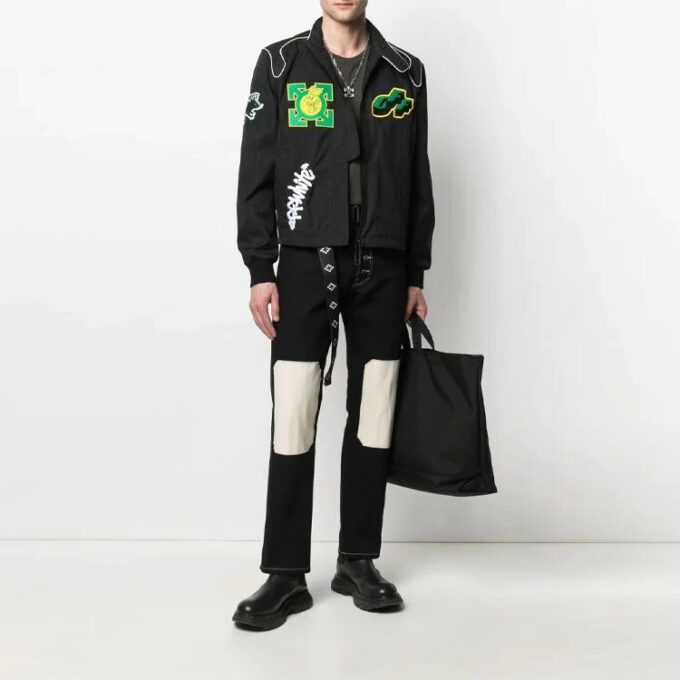 Chaqueta con logotipo SS21, versión estándar, negra