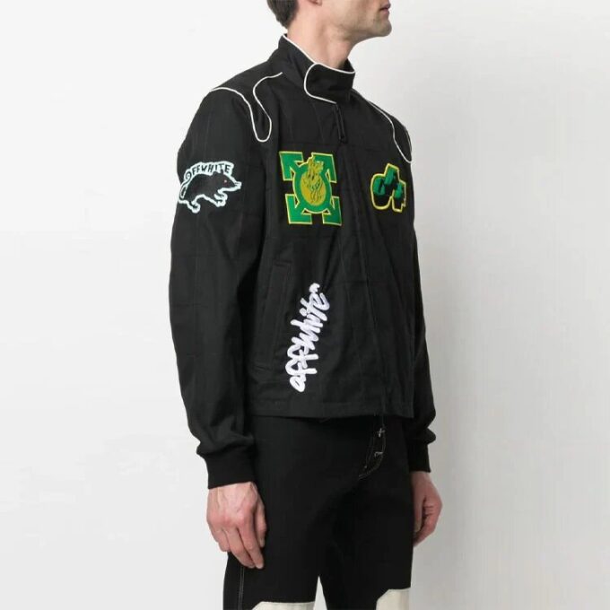 Chaqueta con logotipo SS21, versión estándar, negra