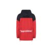 Chaqueta cortavientos con capucha y logotipo para hombre SS19 «Rojo Negro»