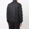 Chaqueta cortavientos con estampado del logotipo FW21, versión estándar, negro