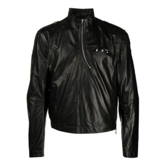 Chaqueta cortavientos con logotipo, versión negra