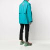 Chaqueta cortavientos desmontable de material funcional para hombre de Off-White, corte holgado, azul lago