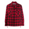 Chaqueta de algodón con estampado de Arrows FW20 para hombre, color rojo