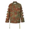 Chaqueta de algodón de camuflaje Arrows Sketch para hombre