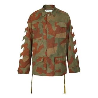 Chaqueta de algodón de camuflaje Arrows Sketch para hombre