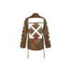 Chaqueta de algodón de camuflaje Arrows Sketch para hombre