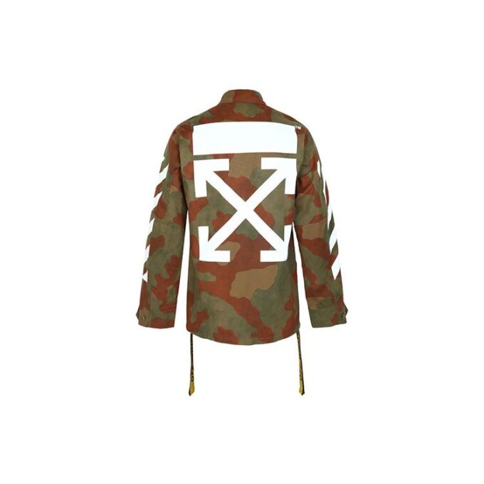 Chaqueta de algodón de camuflaje Arrows Sketch para hombre