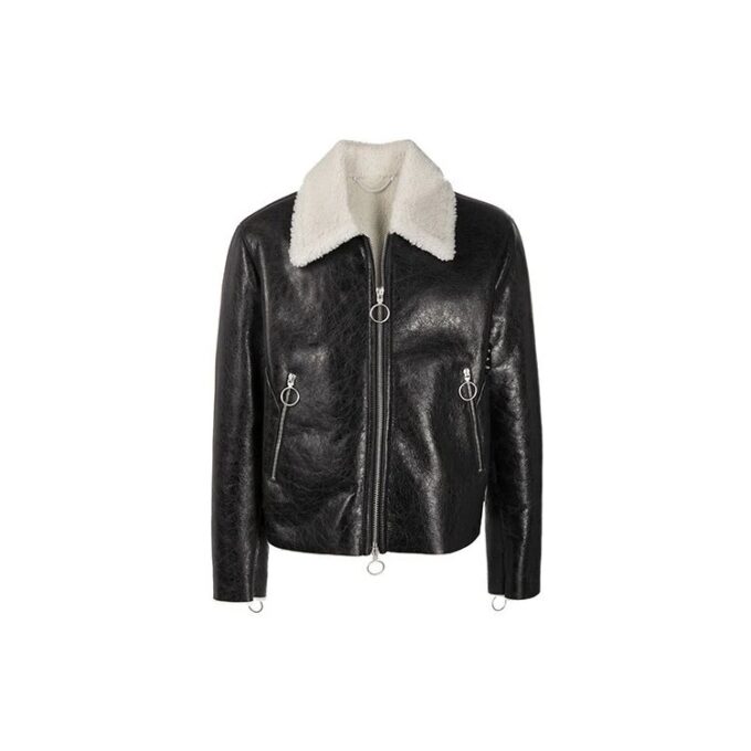 Chaqueta de aviador con estampado del logotipo FW20