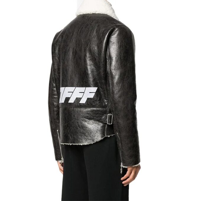 Chaqueta de aviador con estampado del logotipo FW20