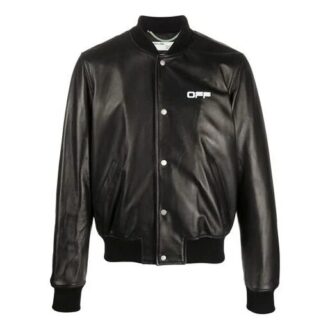 Chaqueta de aviador de piel de vacuno Arrows