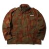 Chaqueta de campo oversize de algodón con estampado de camuflaje