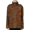 Chaqueta de campo oversize de algodón con estampado de camuflaje