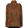 Chaqueta de campo oversize de algodón con estampado de camuflaje