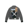 Chaqueta de Denim desgastada «Negra»
