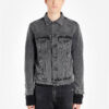 Chaqueta de Denim desgastada «Negra»