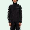 Chaqueta de entrenamiento con rayas en las mangas laterales SS21, negra