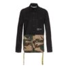 Chaqueta de hombre con detalles de camuflaje