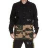 Chaqueta de hombre con detalles de camuflaje