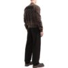 Chaqueta de manga larga con cremallera y estampado de rayas Off-White para hombre, temporada primavera-verano 2022, corte holgado, color marrón