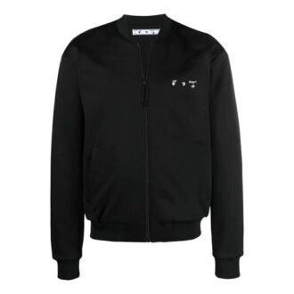 Chaqueta de manga larga con cremallera y logotipo SS21, versión negra Chaqueta de manga larga con cremallera y logotipo SS21, versión negra
