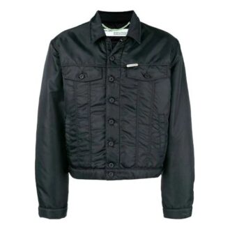 Chaqueta de manga larga con estampado de letras en la espalda, corte holgado, color negro Chaqueta de manga larga con estampado de letras en la espalda, corte holgado, color negro