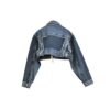 Chaqueta de pantalones cortos con cremallera Off-White Azul