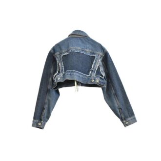 Chaqueta de pantalones cortos con cremallera Off-White Azul